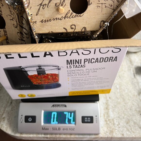 Set Of 8 Miniature Decorative Glitter Birdhouse Ornaments Printed Fabric - Picture 10 of 10